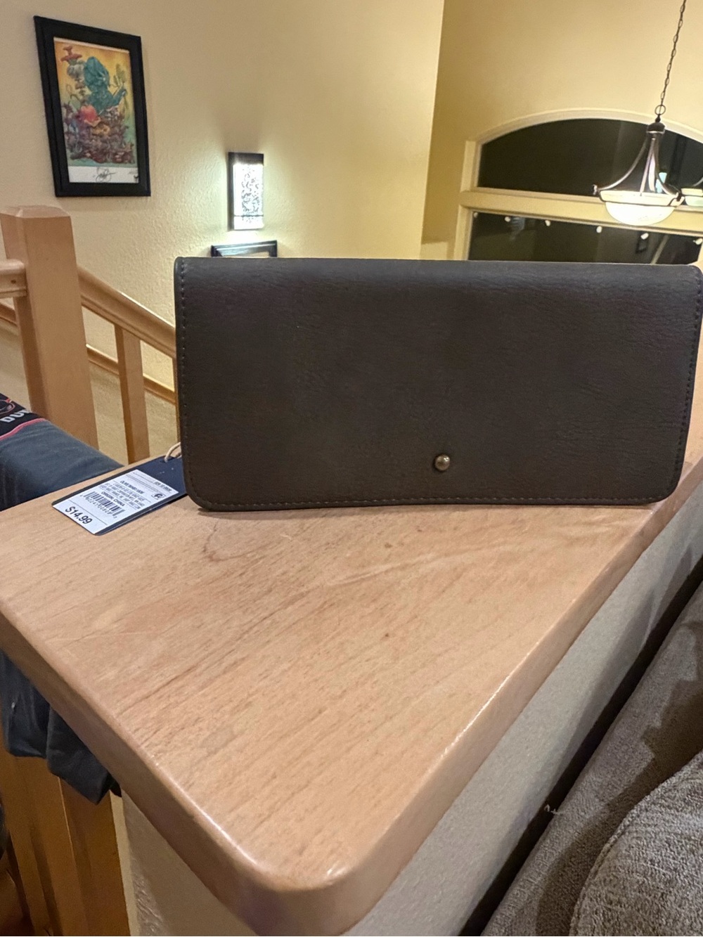 Target Olive Brown Folded Wallet